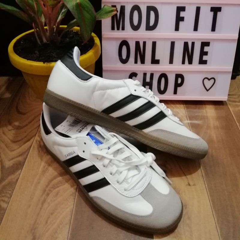 Original Adidas Samba OG for Men White Sneakers Rubber Shoes at ...