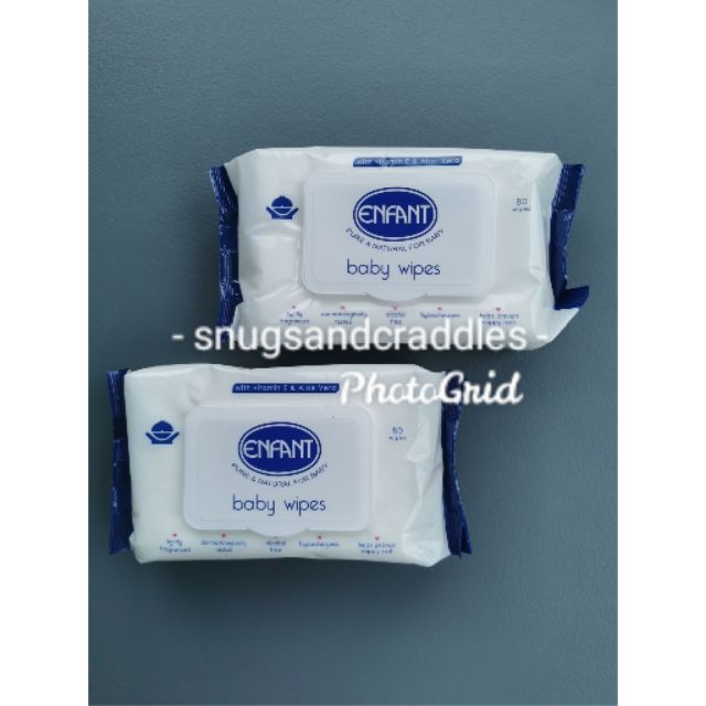 enfant baby wipes