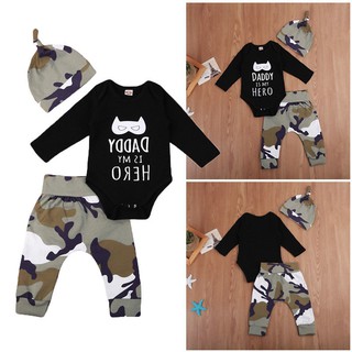newborn boy camo outfits