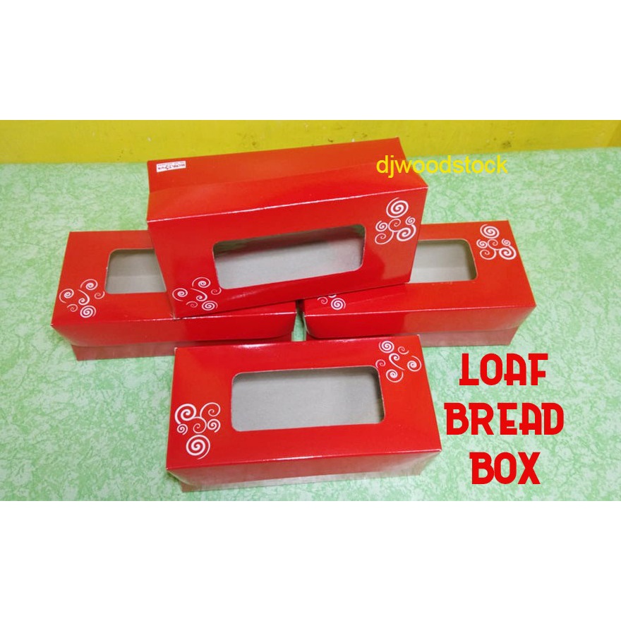 7x3 BANANA BREAD BOX, FRUIT CAKE BOX, LOAF BREAD BOX LZwj Shopee