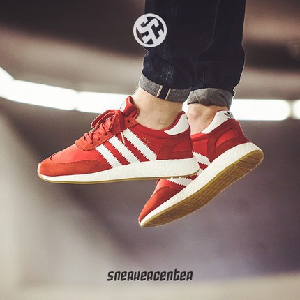 Adidas original INIKI RUNNER BOOST black grey blue red white Retro men's  shoes | Shopee Philippines