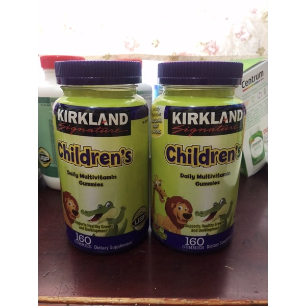 Authentic Kirkland children daily multivitamins X 2bottles (EXP june