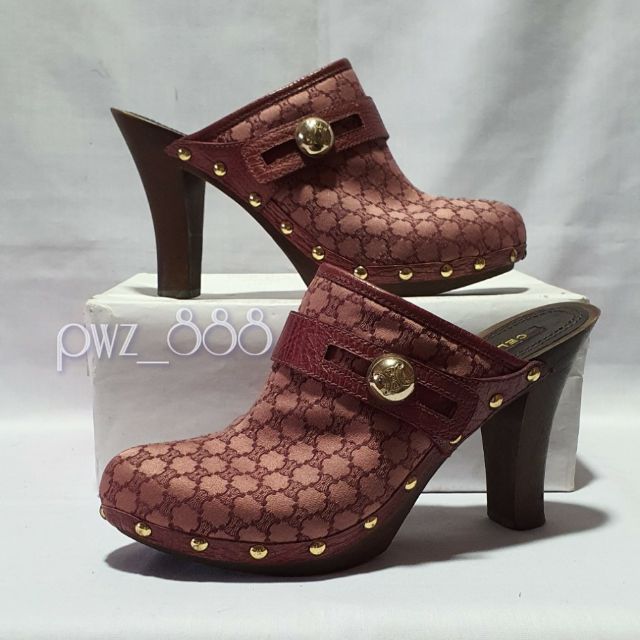 shaya heeled clog sandals