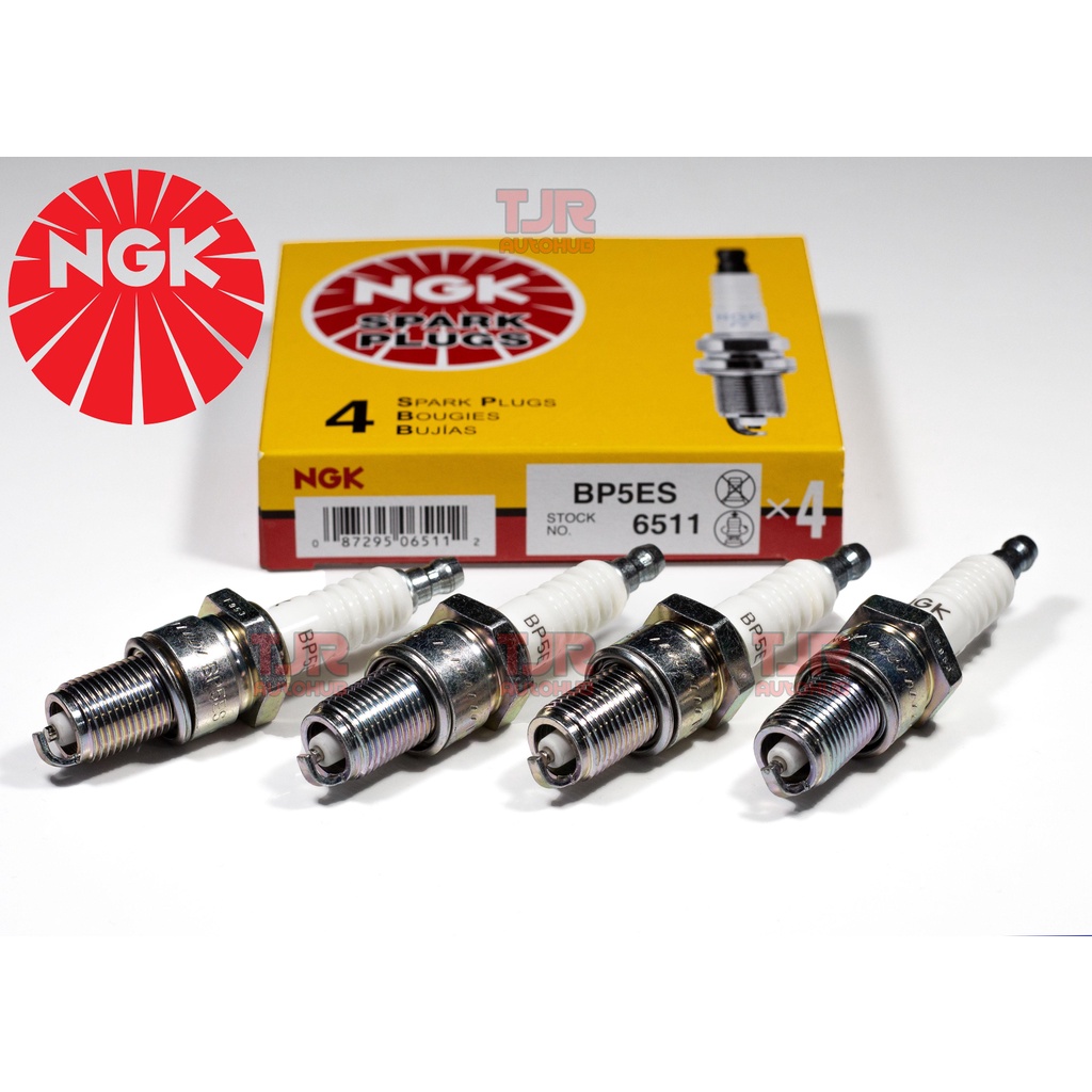 NGK Spark Plugs 2E Engine BPR5EGP JAPAN Platinum (4 pcs) Toyota 2E 1.3