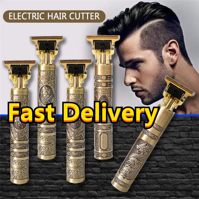 Hair Clipper For Men T9 For Men Professional Hair Cutting Machine Barber  Beard Vintage Trimmer | Shopee Philippines
