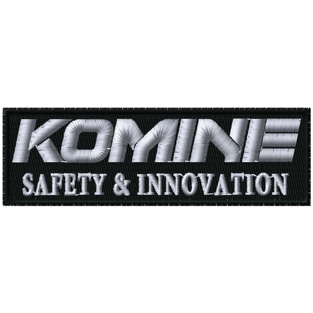 KOMINE Safety & Innovation 4 inch sew-on decorative embroidered fabric ...