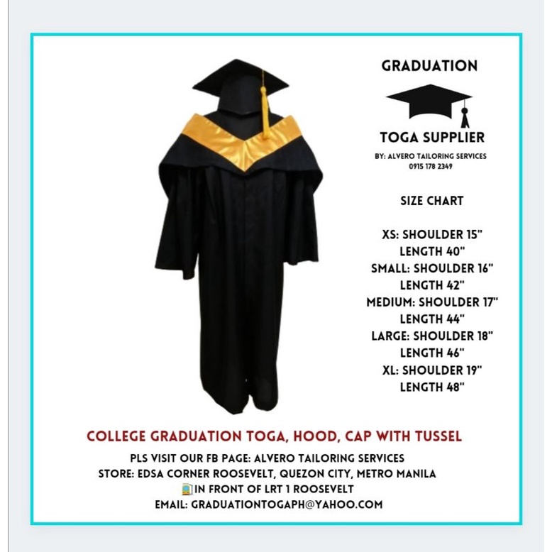 BSBA College Graduation Toga with hat for sale | Shopee Philippines
