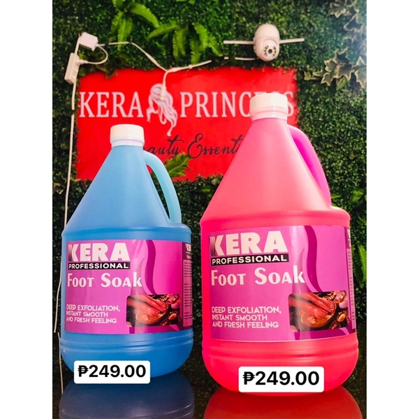 KERA PROFESSIONAL FOOT SOAK, FOOT LOTION, FOOT SCRUB, CALLUS REMOVER,CUTICLE REMOVER,FOOT LOTION