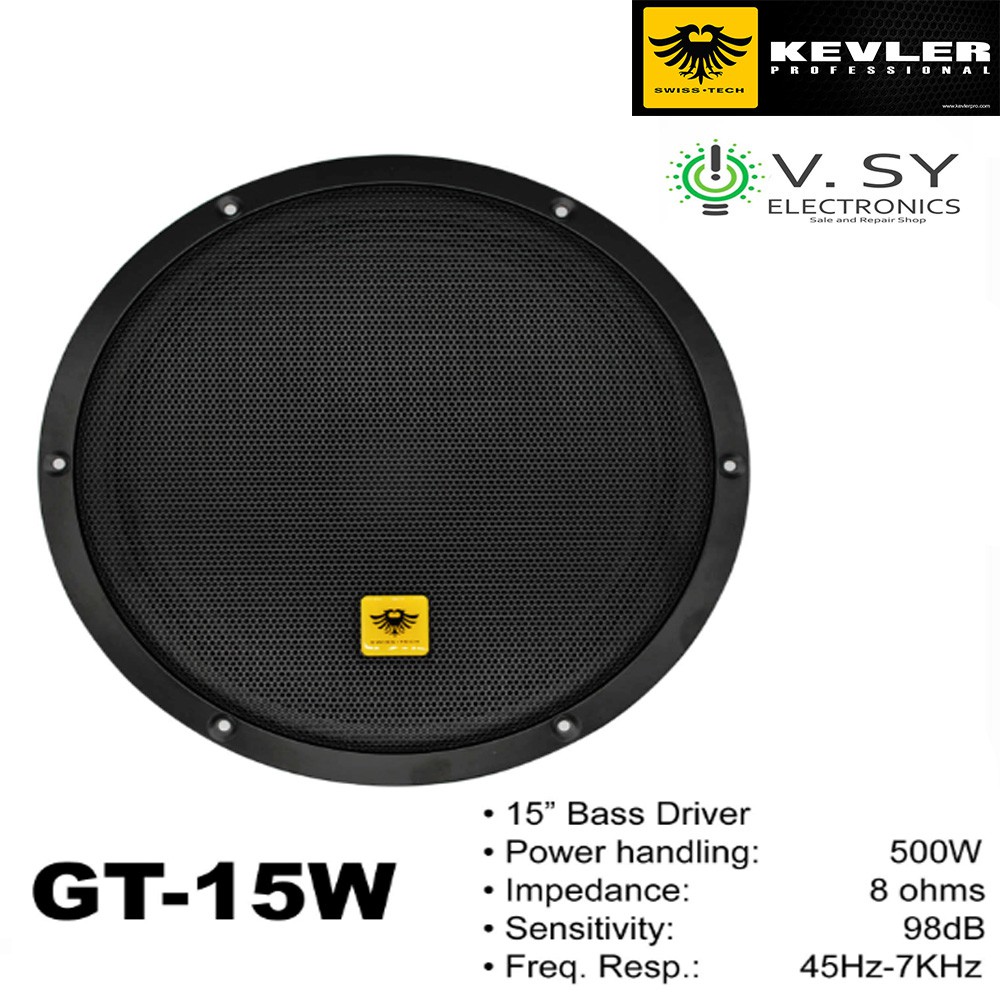 15 bass speaker