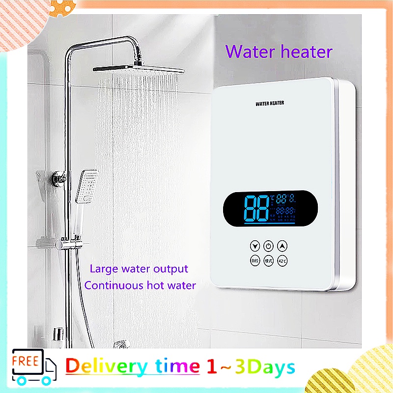 Speed Electric Water Heater 6000W Household Speed Heat Small Bath