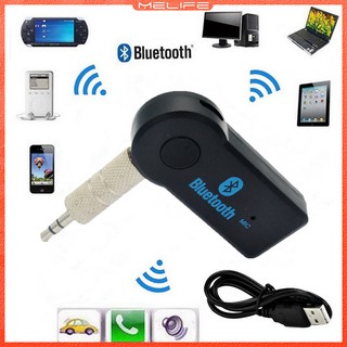 3.5mm Bluetooth Receiver Handsfree Car Wireless AUX Music Audio Adapter