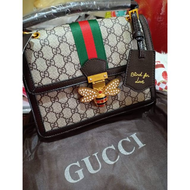 gucci bee sling bag