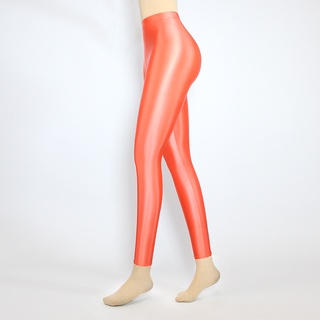 Xckny New Color S-3xl Satin Opaque Glossy Pants Sexytights Shiny Slim ...