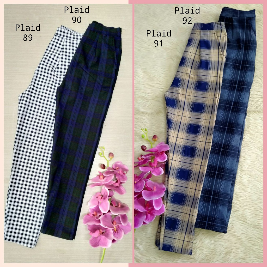 Trouser Mid Waist Candy Pants | Shopee Philippines