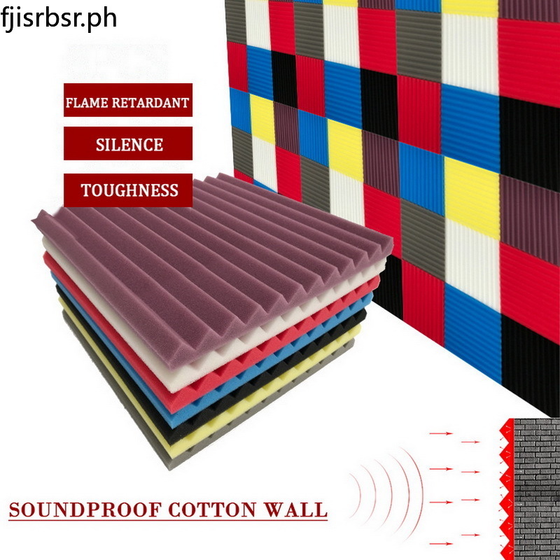 Soundproof Wallpaper Foam Acoustic Panels Soundproof Studio Foam for Walls Sound  Absorbing Home Studio Ceiling 30*30cm FJI | Shopee Philippines