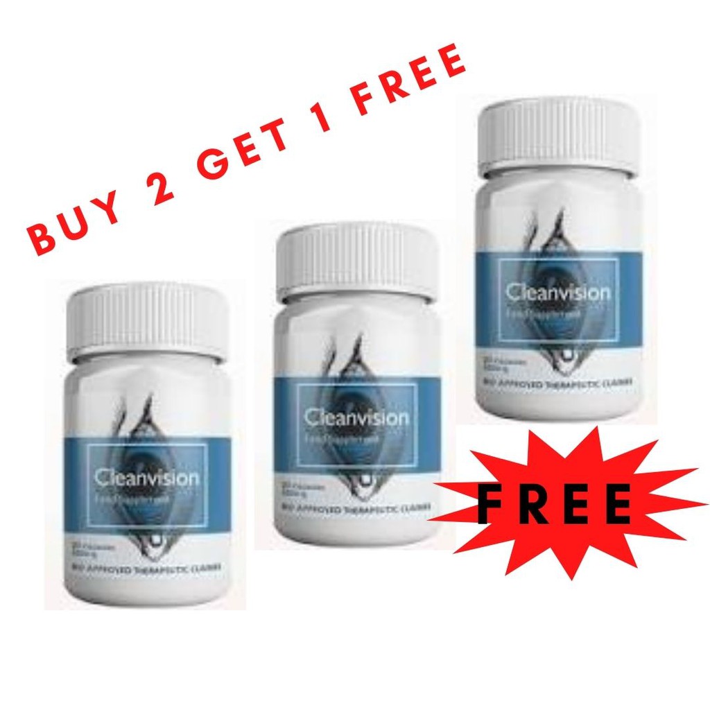 Buy 2 Get 1 Free CleanVision 20Capsules