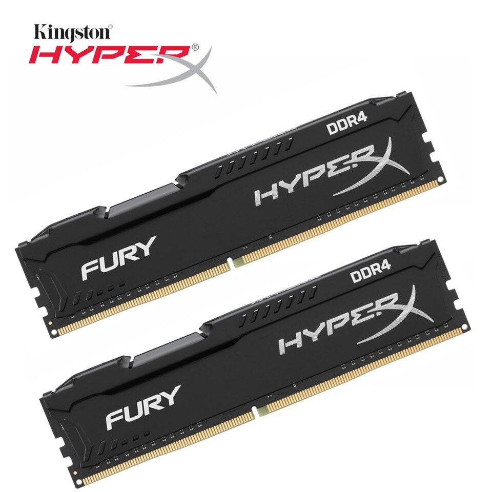 Kingston HyperX 8GB DDR4 PC2666 Fury Gaming Long Dimm for Desktop PC ...