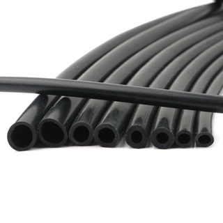 √1M Black Silicone Tube 3~38mm Rubber Hose Flexible Soft Pipe For Aquarium Air Pump