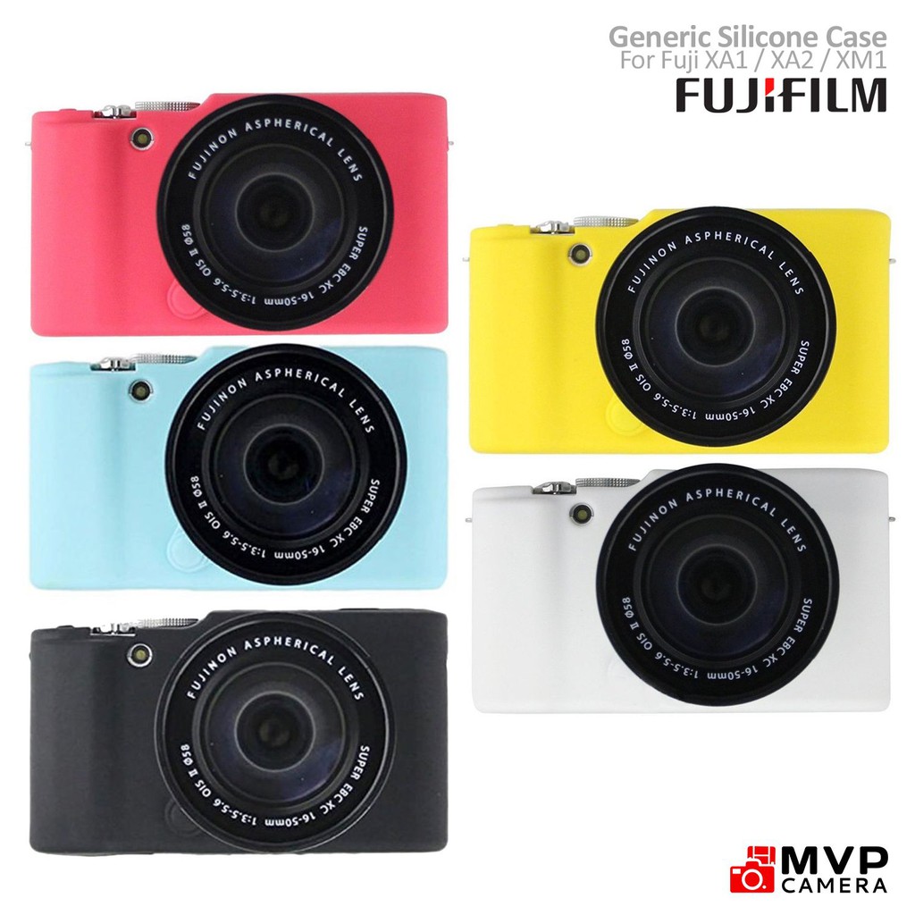 Silicone Case Fujifilm Fuji X M1 X A1 X Xm1 Xa1 Xa2 Mvp Camera Shopee Philippines