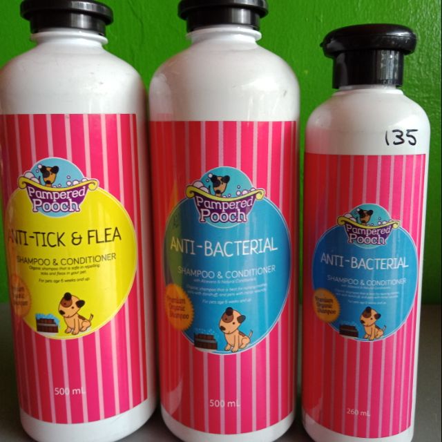 pampered pooch shampoo