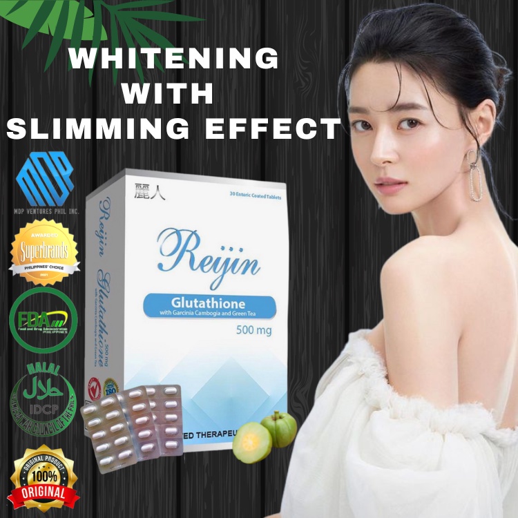 Reijin Whitening Slimming Capsule Original Reijin Glutathione Original Tablets Box