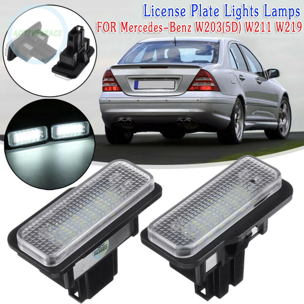 w211 number plate bulb