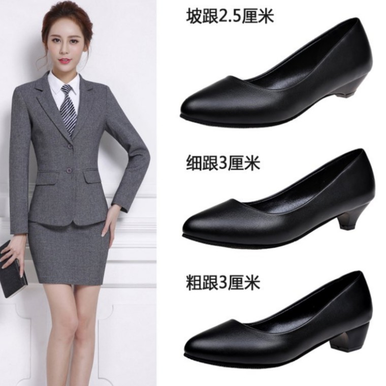 chunky heel dress shoes