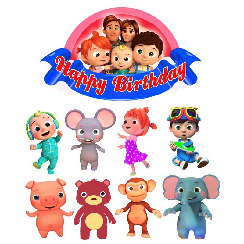 Cocomelon Cake Toppers | Shopee Philippines