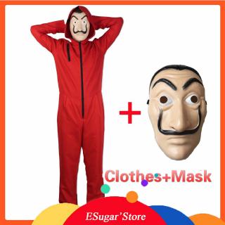 【COD+READY】 Money Heist The House of Paper La Casa Cosplay Costume #1