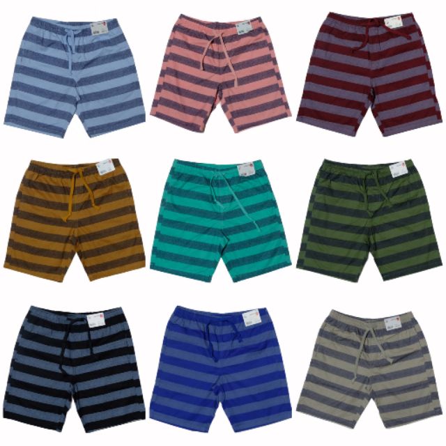 Mens shorts - Urban Pipe STRIPES (horizontal) | Shopee Philippines