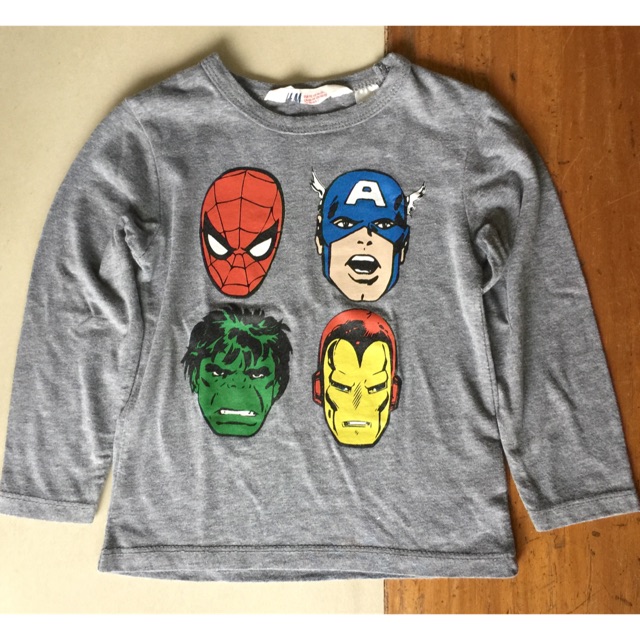 h&m avengers t shirt