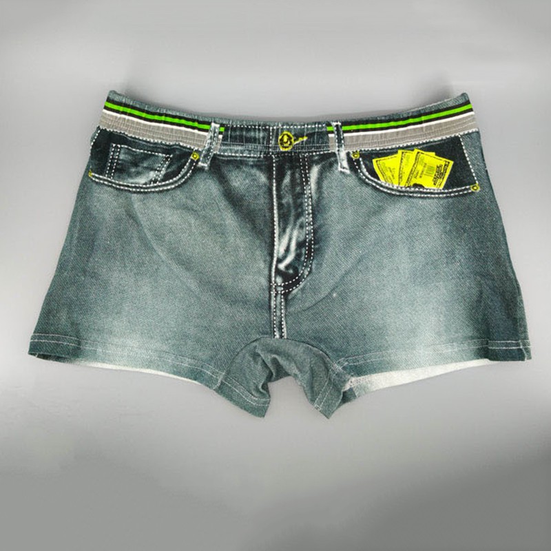 jean shorts underwear
