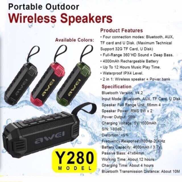 awei speaker y280
