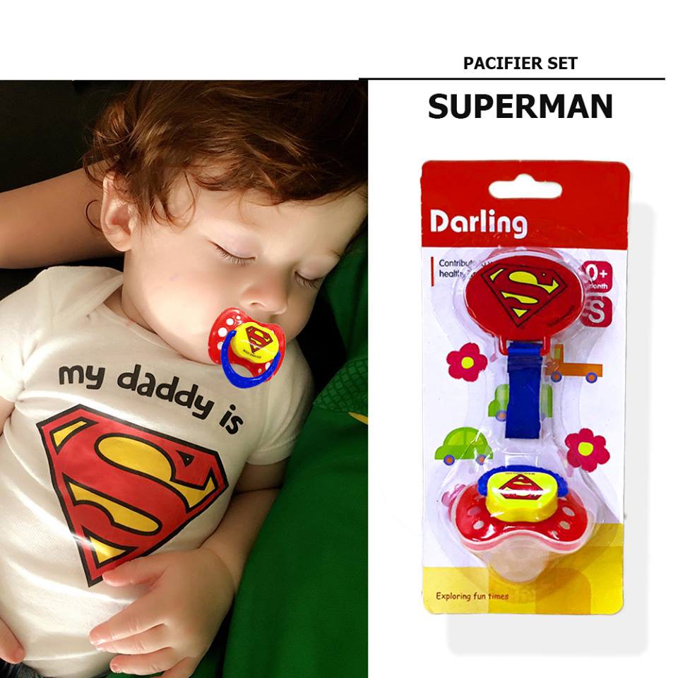 superhero pacifier