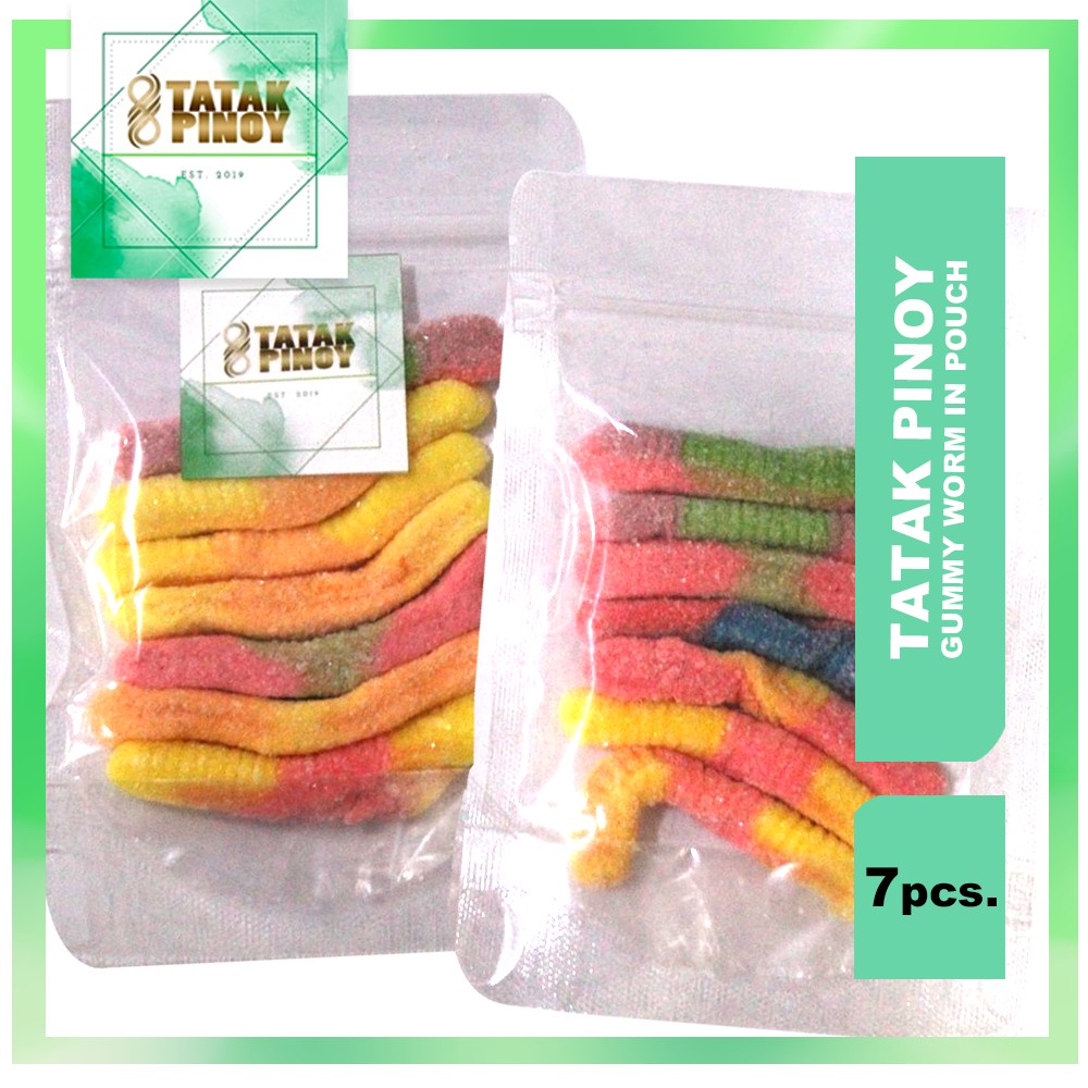 TATAK PINOY Gummy Sweet Candies Gummies Sweet Snacks Candy Gummi Worm