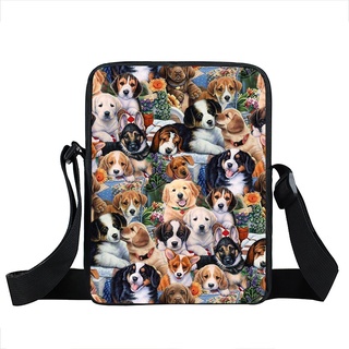 Dog Labrador Rottweiler Border Collies Shoulder Bag Women leisure ...