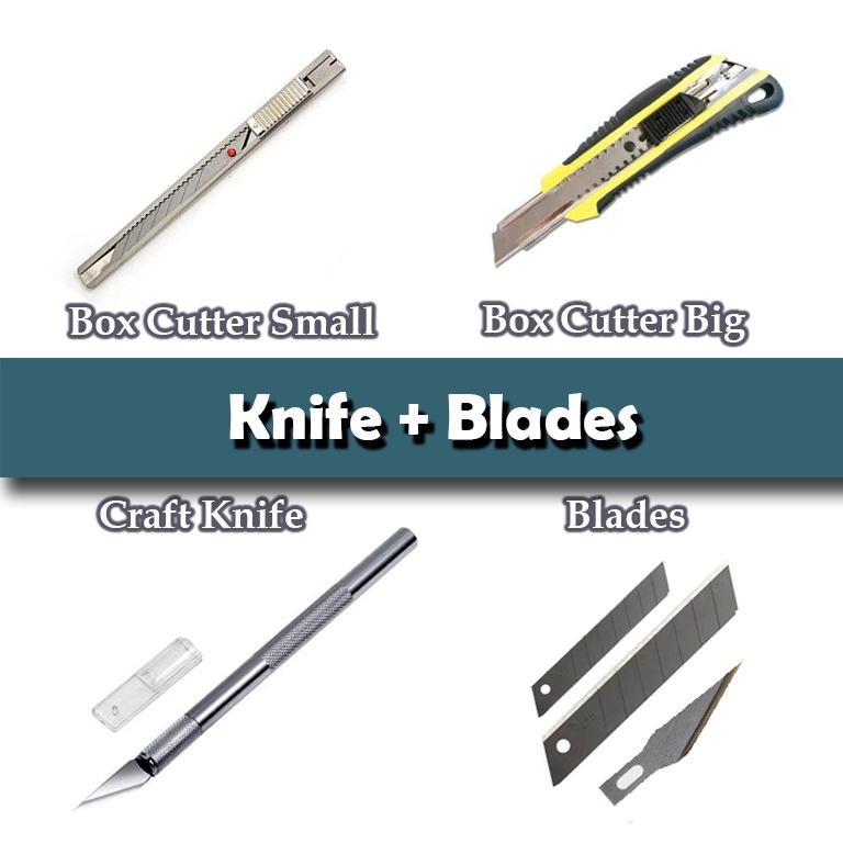 Box Cutter Blades and Blade Replacements Shopee Philippines