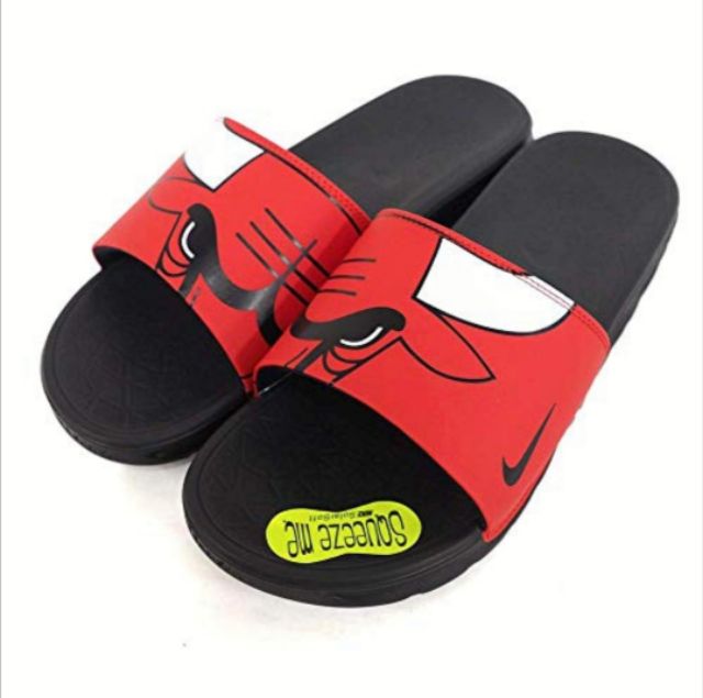 chicago bulls nike slides