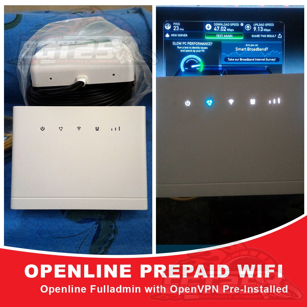 Prepaid Wifi Openline Modem Model B315s 936 And High Gain 18dbi Mimo Outdoor Antenna Cod Shopee Philippines