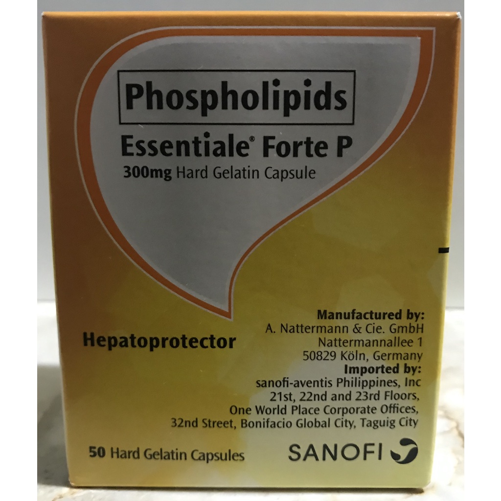 Essentiale Forte P Phospholipids Liver Care Supplement Capsule Capsules Presyo