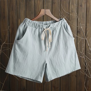 women's elastic waist khaki shorts