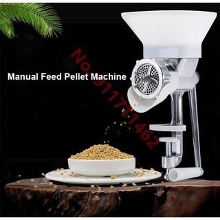  Pet Feed Manual Processing Machine Small Animals Food Feed Pellet Making Machine Fish Bird Cat Dog 