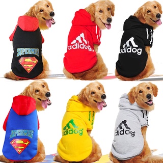 [S-9XL] Big Dog Puppy Clothes Fashion Pet Cat Sport Clothes Golden Retriever Husky Clothes Pet Dog Hoodie Sweater