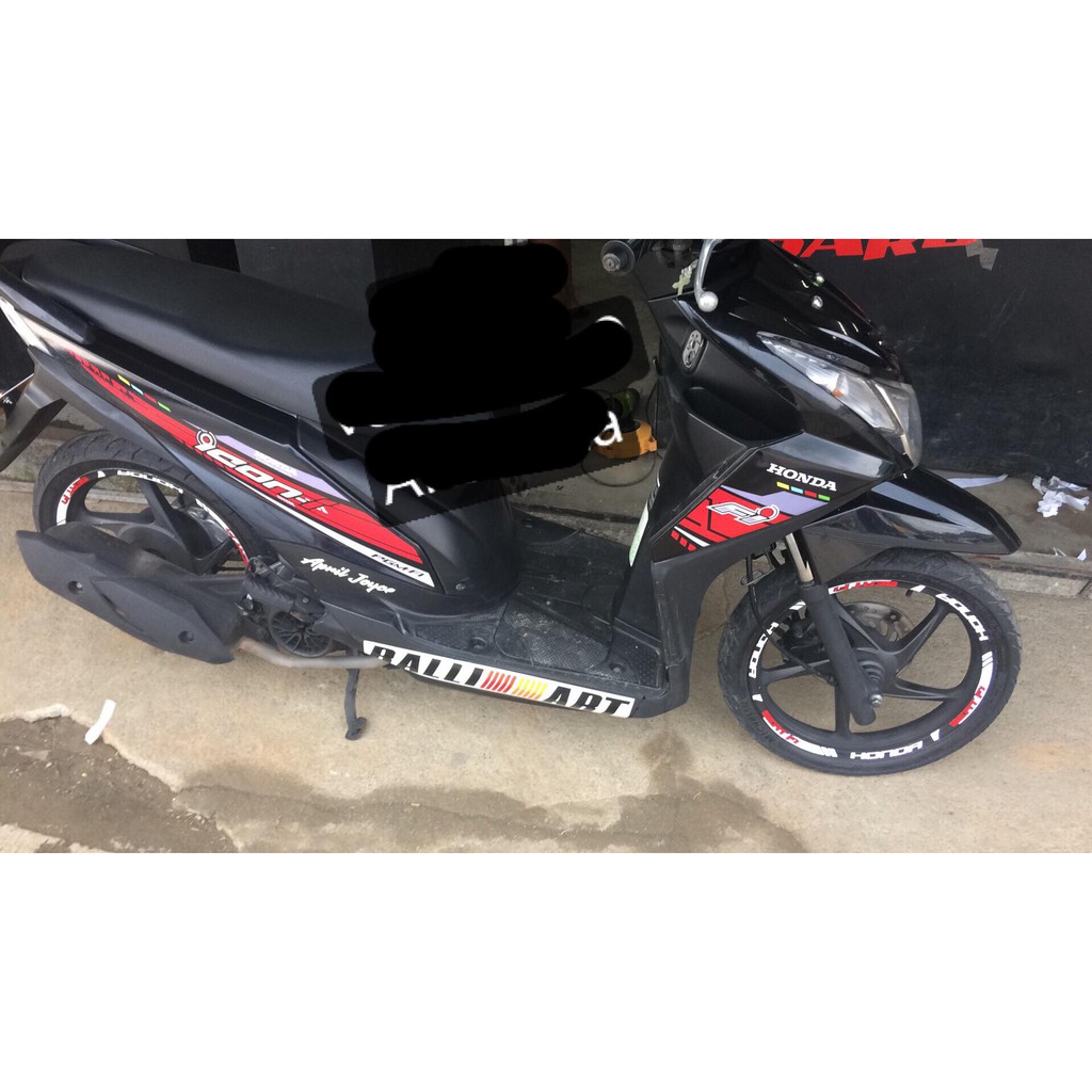  Honda Beat Fi V1  ICON DECALS Shopee Philippines