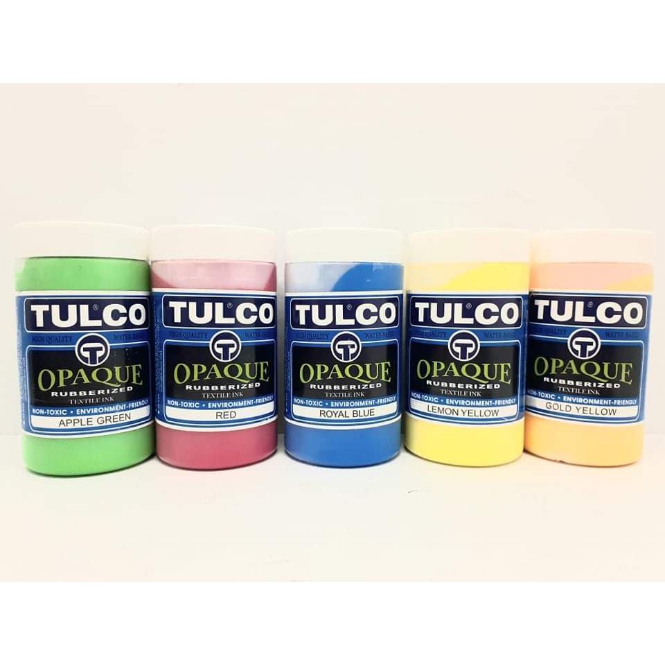 TULCO OPAQUE RUBBERIZED TEXTILE INK 250G Shopee Philippines