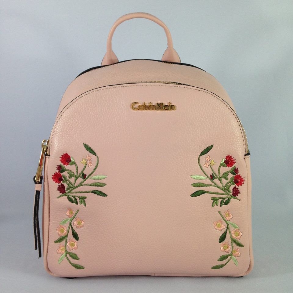 pink calvin klein backpack