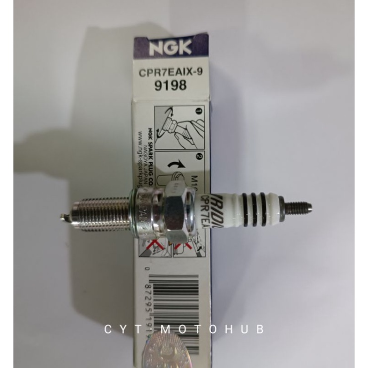 NGK Iridium Spark Plug CPR7EAIX9 [Airblade 150 PCX 125/150 XRM 125 Fi Burgman Street 125
