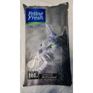 10ltrs.Feline  fresh cat litter sand activated charcoal