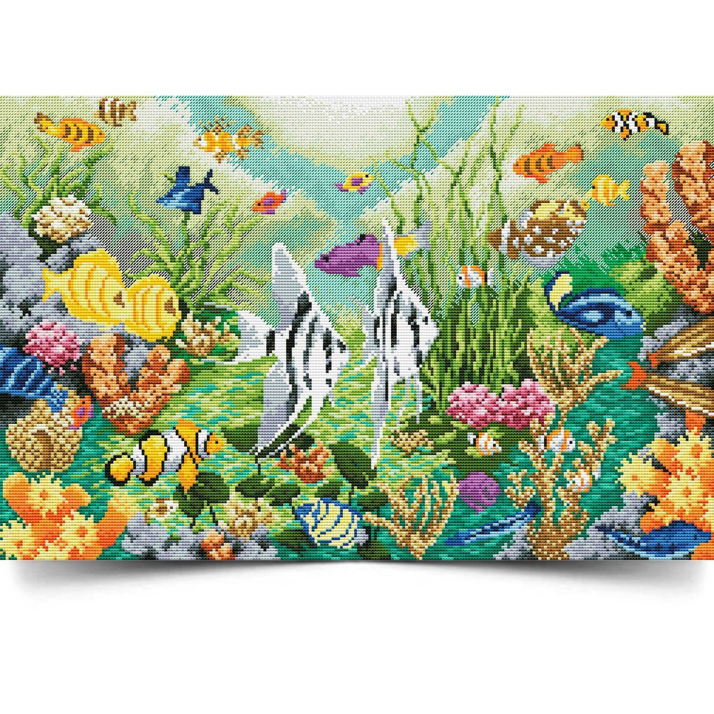 Under The Sea Cross Stitch Pattern Only Shopee Philippines