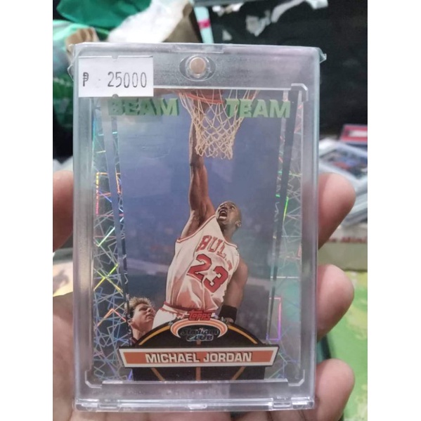 michael jordan beam team card